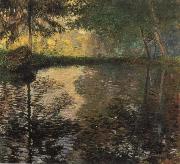 Claude Monet The Pond at Montgeron china oil painting artist